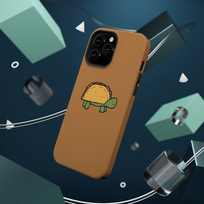 Cute Taco Turtle Phone Case — Impact-Resistant Protective iPhone Cover
