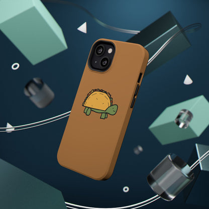 Cute Taco Turtle Phone Case — Impact-Resistant Protective iPhone Cover