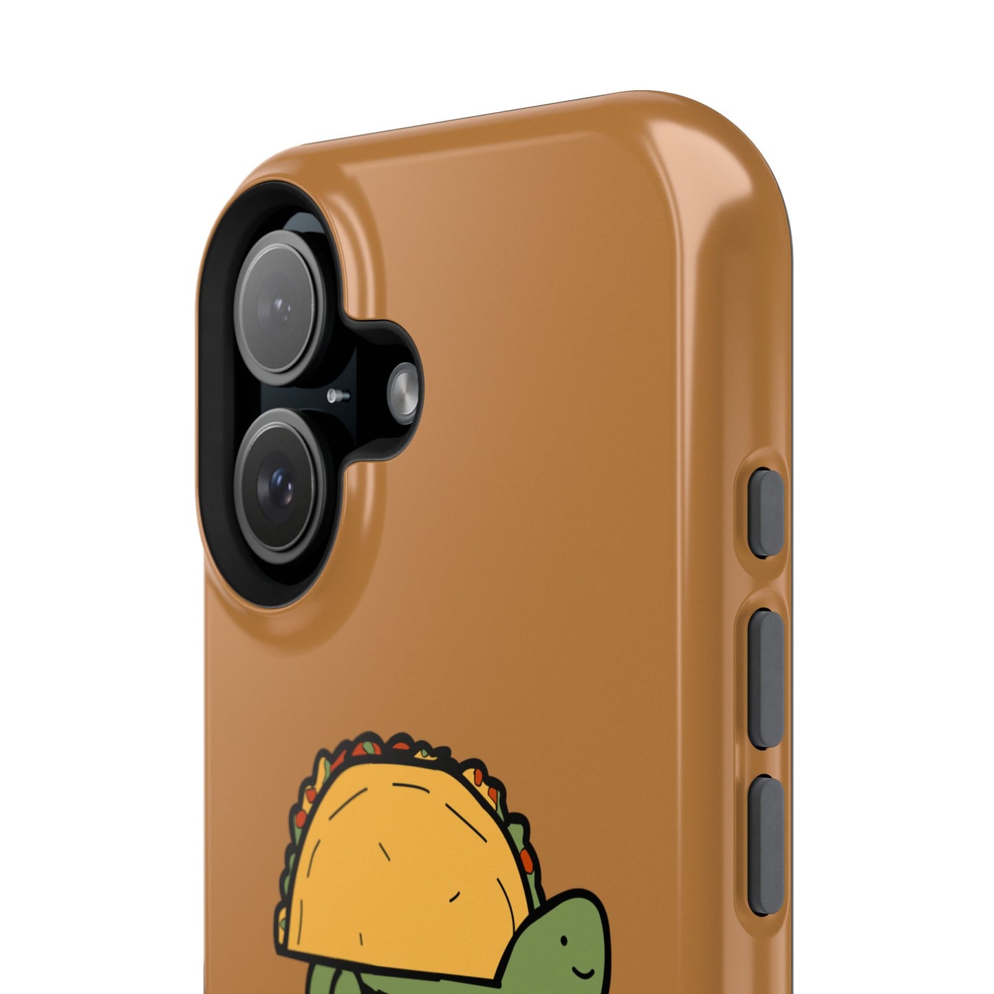 Cute Taco Turtle Phone Case — Impact-Resistant Protective iPhone Cover