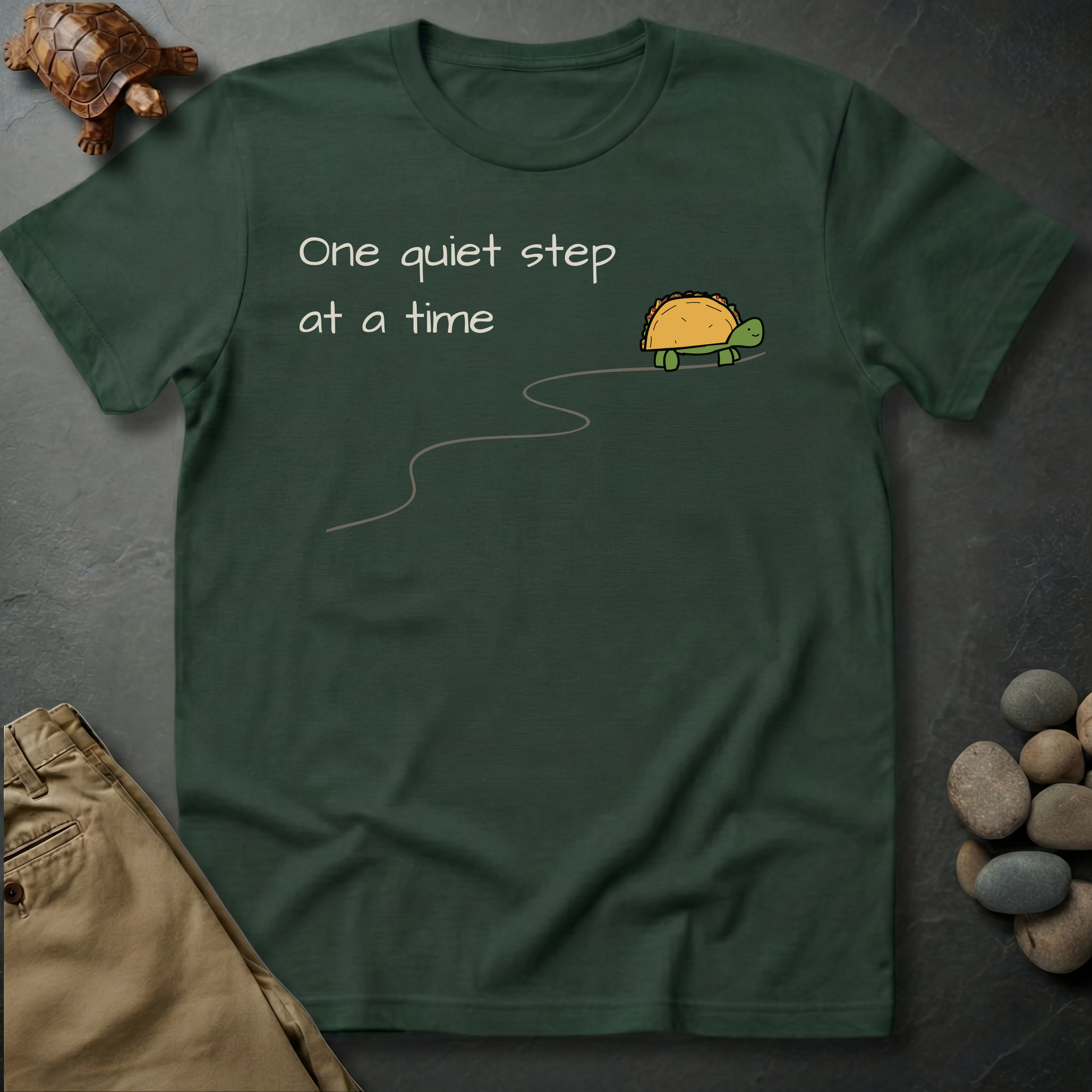 One quiet step at a time
