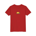 Printify Kids clothes Kids Taco Turtle Tee - Cute Kids Graphic Short Sleeve Shirt