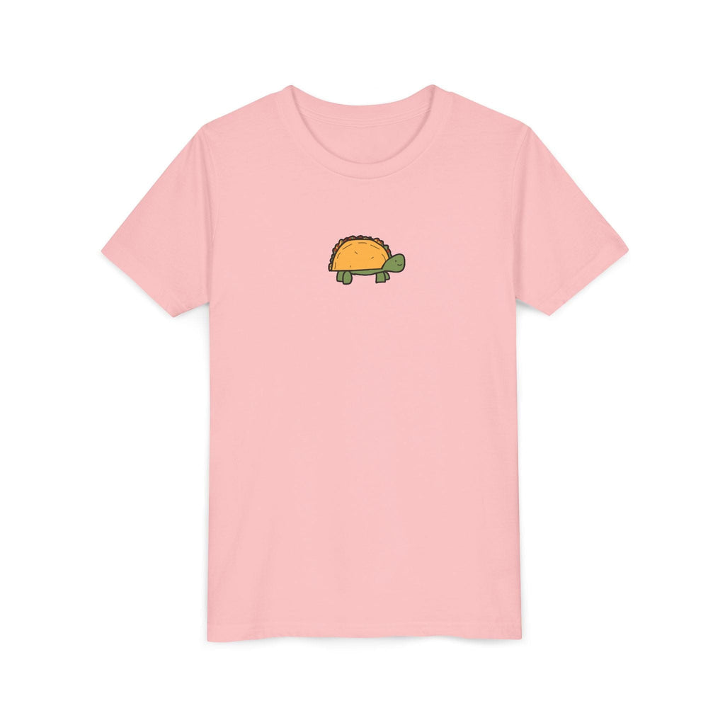 Printify Kids clothes Kids Taco Turtle Tee - Cute Kids Graphic Short Sleeve Shirt
