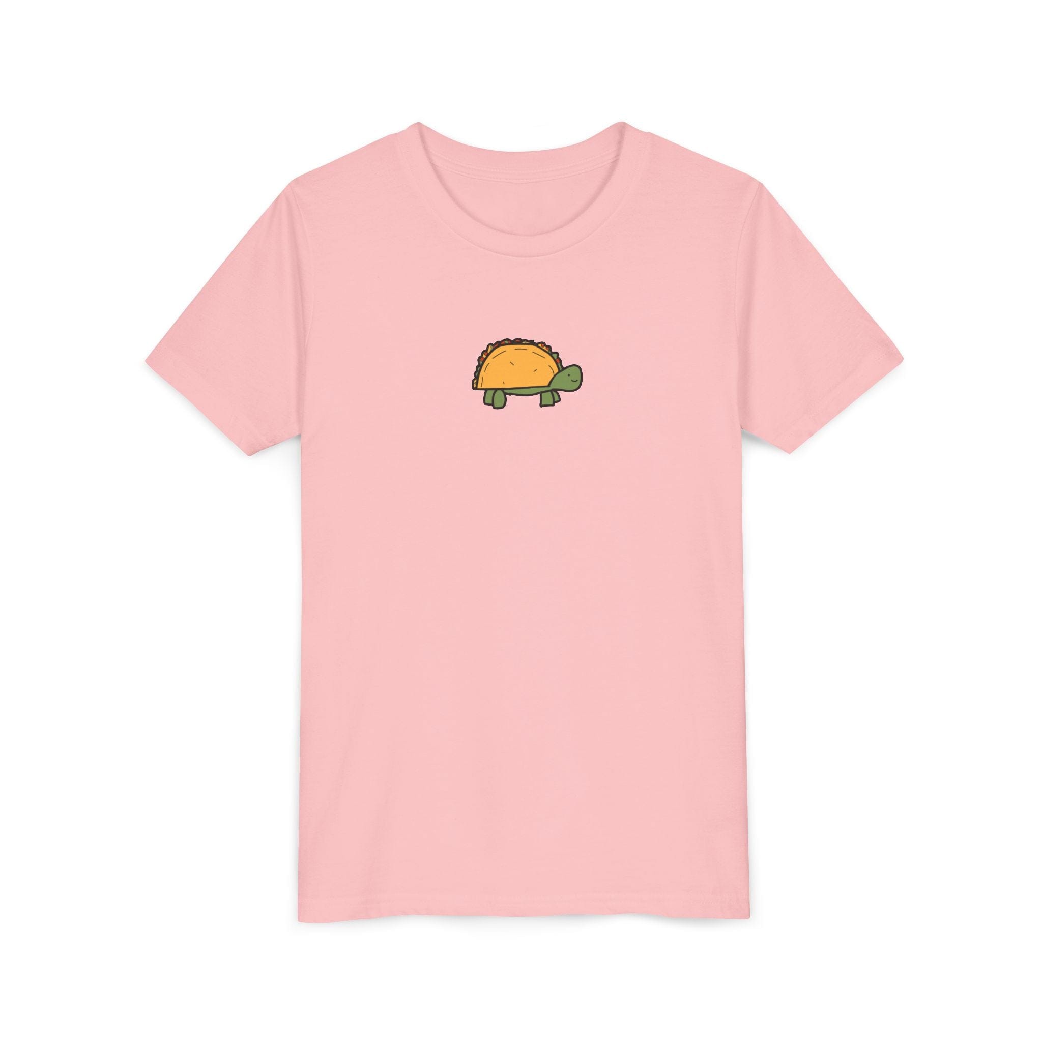 Printify Kids clothes Kids Taco Turtle Tee - Cute Kids Graphic Short Sleeve Shirt