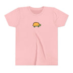 Printify Kids clothes S / Pink Kids Taco Turtle Tee - Cute Kids Graphic Short Sleeve Shirt