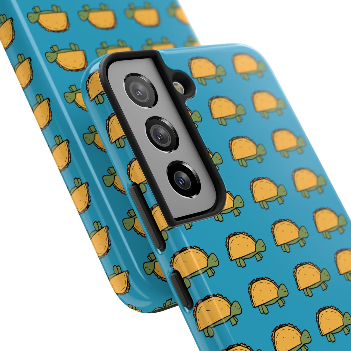 Printify Phone Case Cute Taco Pattern Tough Phone Case — Protective iPhone Case with Repeating Taco Design