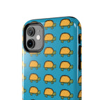 Printify Phone Case Cute Taco Pattern Tough Phone Case — Protective iPhone Case with Repeating Taco Design