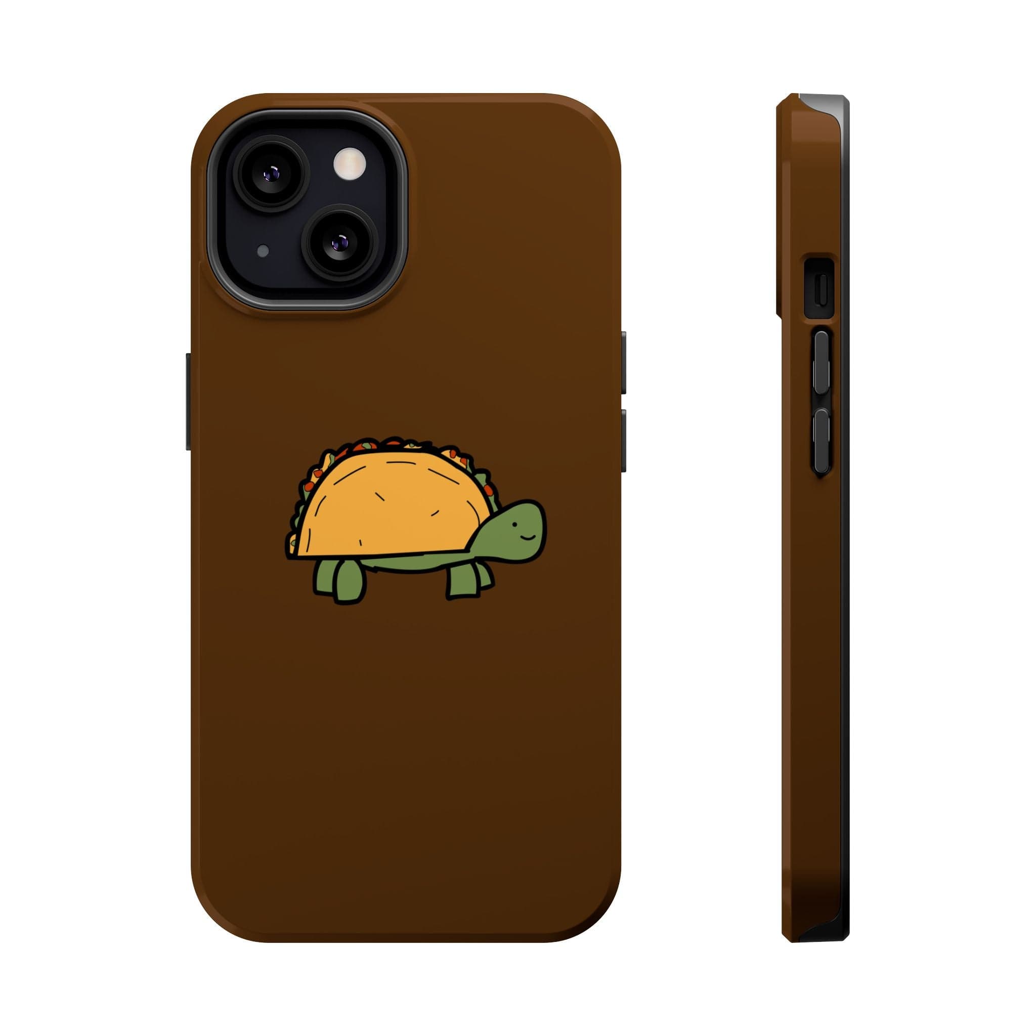 Printify Phone Case iPhone 13 / Glossy Taco Turtle Phone Case — Magnetic Impact-Resistant Protective Cover
