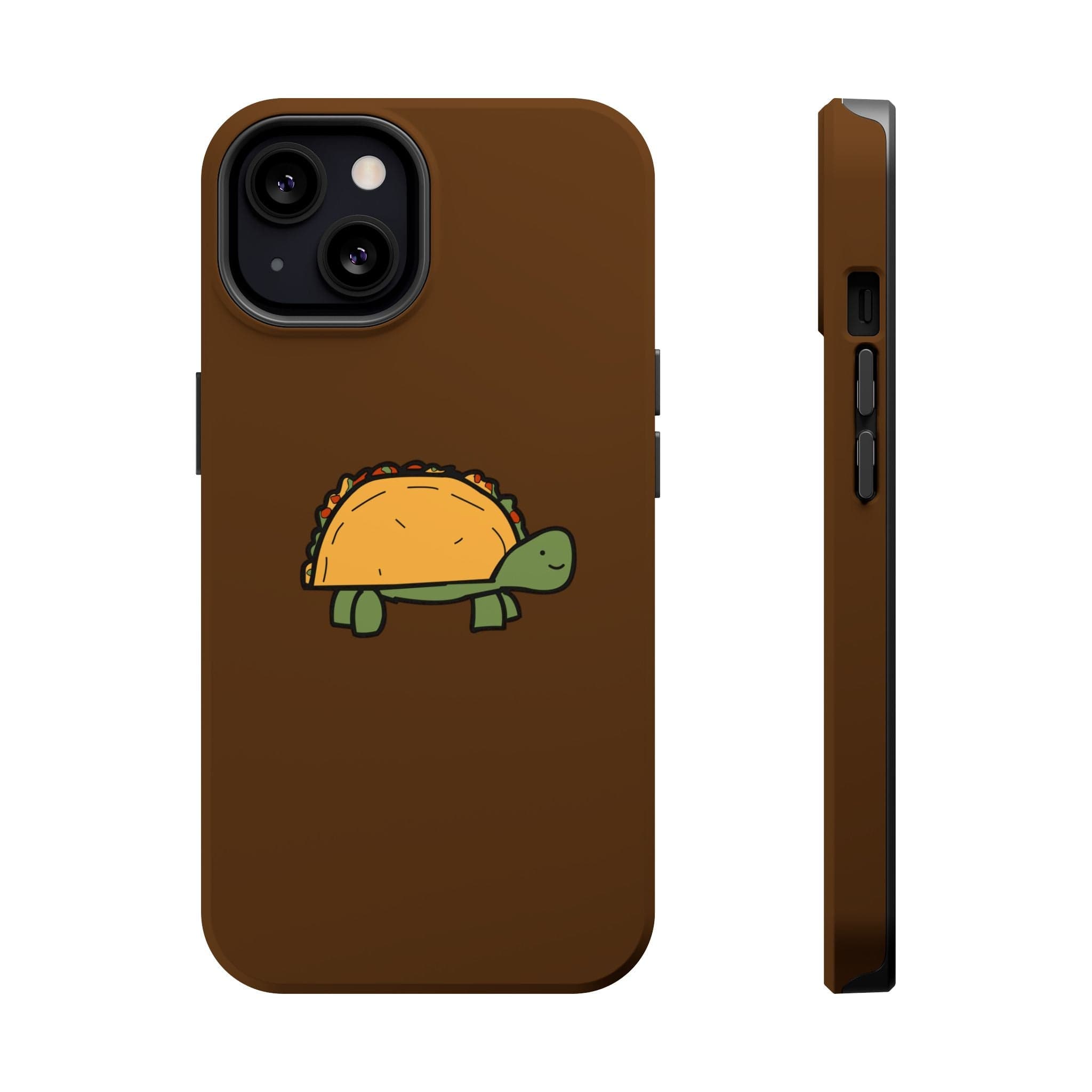 Printify Phone Case iPhone 13 / Matte Taco Turtle Phone Case — Magnetic Impact-Resistant Protective Cover