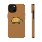 Printify Phone Case iPhone 13 / Matte / Without gift packaging Cute Taco Turtle Phone Case — Impact-Resistant Protective iPhone Cover