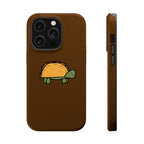 Printify Phone Case iPhone 14 Pro / Glossy Taco Turtle Phone Case — Magnetic Impact-Resistant Protective Cover