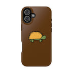 Printify Phone Case iPhone 16 Plus / Glossy Taco Turtle Phone Case — Magnetic Impact-Resistant Protective Cover