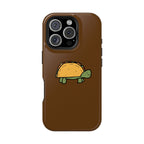Printify Phone Case iPhone 16 Pro / Glossy Taco Turtle Phone Case — Magnetic Impact-Resistant Protective Cover