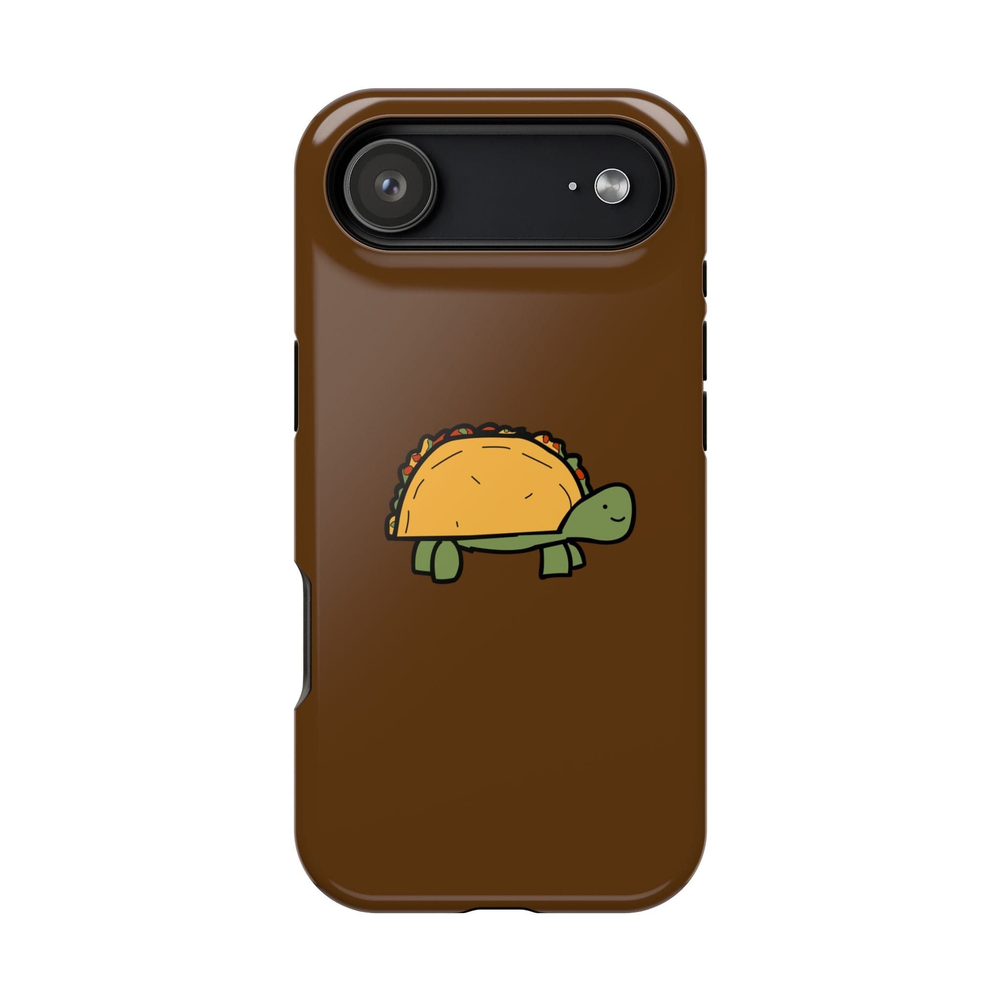Printify Phone Case iPhone 17 Air / Glossy Taco Turtle Phone Case — Magnetic Impact-Resistant Protective Cover