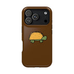 Printify Phone Case iPhone 17 Pro / Glossy Taco Turtle Phone Case — Magnetic Impact-Resistant Protective Cover