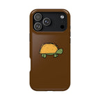 Printify Phone Case iPhone 17 Pro Max / Glossy Taco Turtle Phone Case — Magnetic Impact-Resistant Protective Cover
