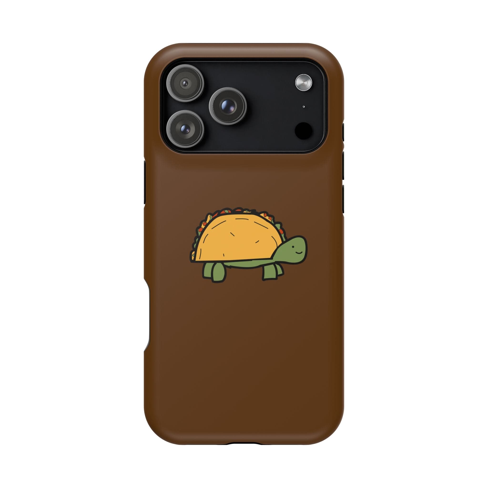 Printify Phone Case iPhone 17 Pro Max / Matte Taco Turtle Phone Case — Magnetic Impact-Resistant Protective Cover