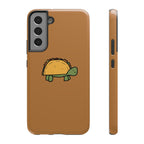 Printify Phone Case Samsung Galaxy S22 Plus / Glossy / Without gift packaging Cute Taco Turtle Phone Case — Impact-Resistant Protective iPhone Cover