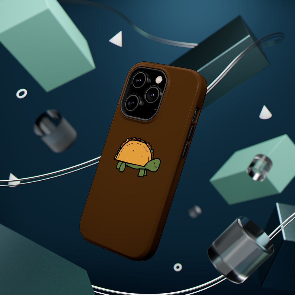 Printify Phone Case Taco Turtle Phone Case — Magnetic Impact-Resistant Protective Cover