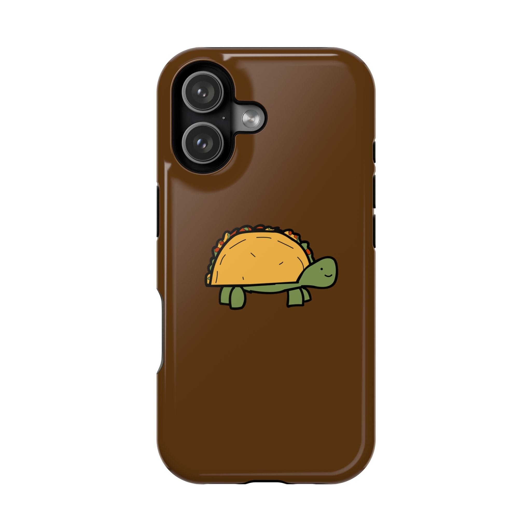 Printify Phone Case Taco Turtle Phone Case — Magnetic Impact-Resistant Protective Cover