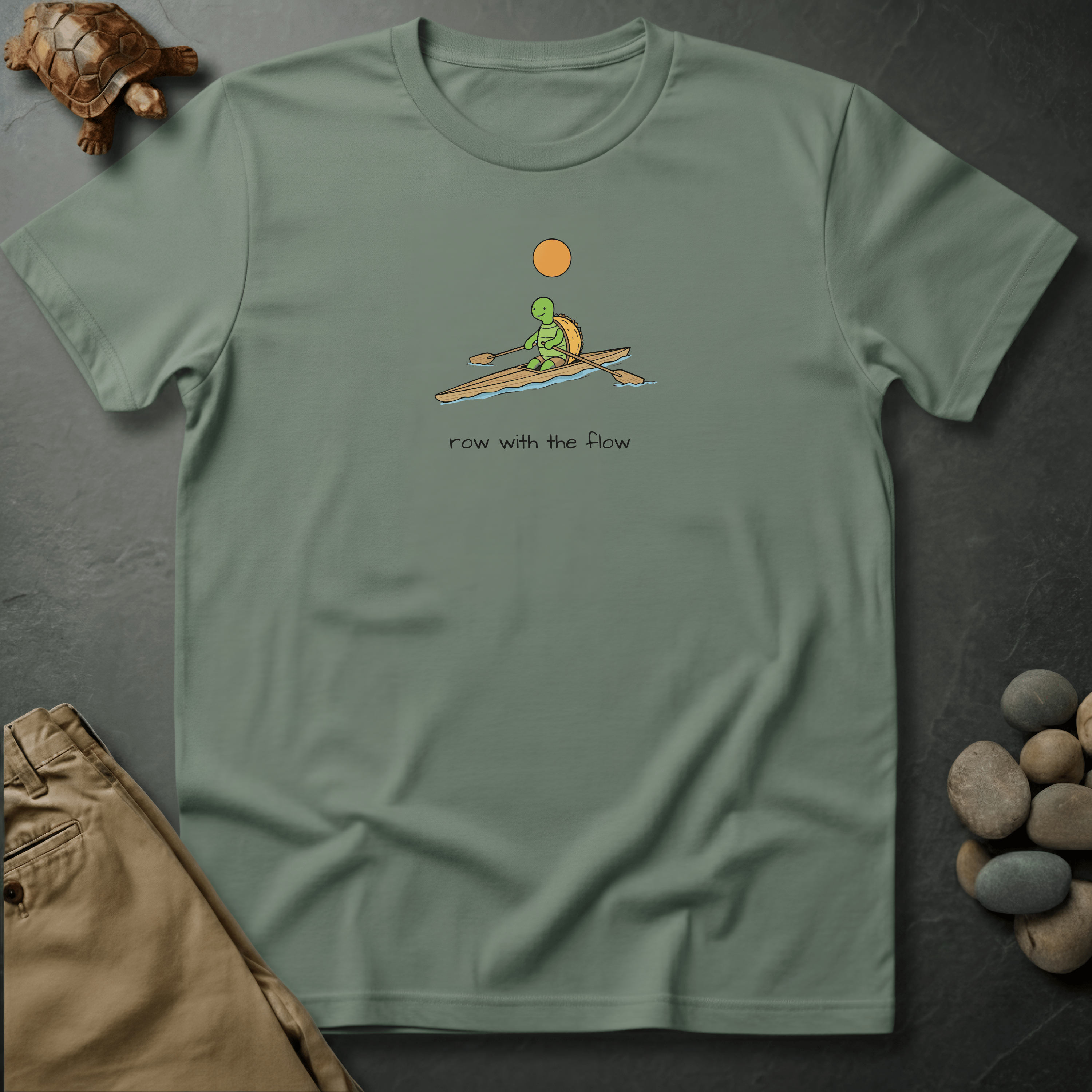 Printify T-Shirt Bay / S row with the flow