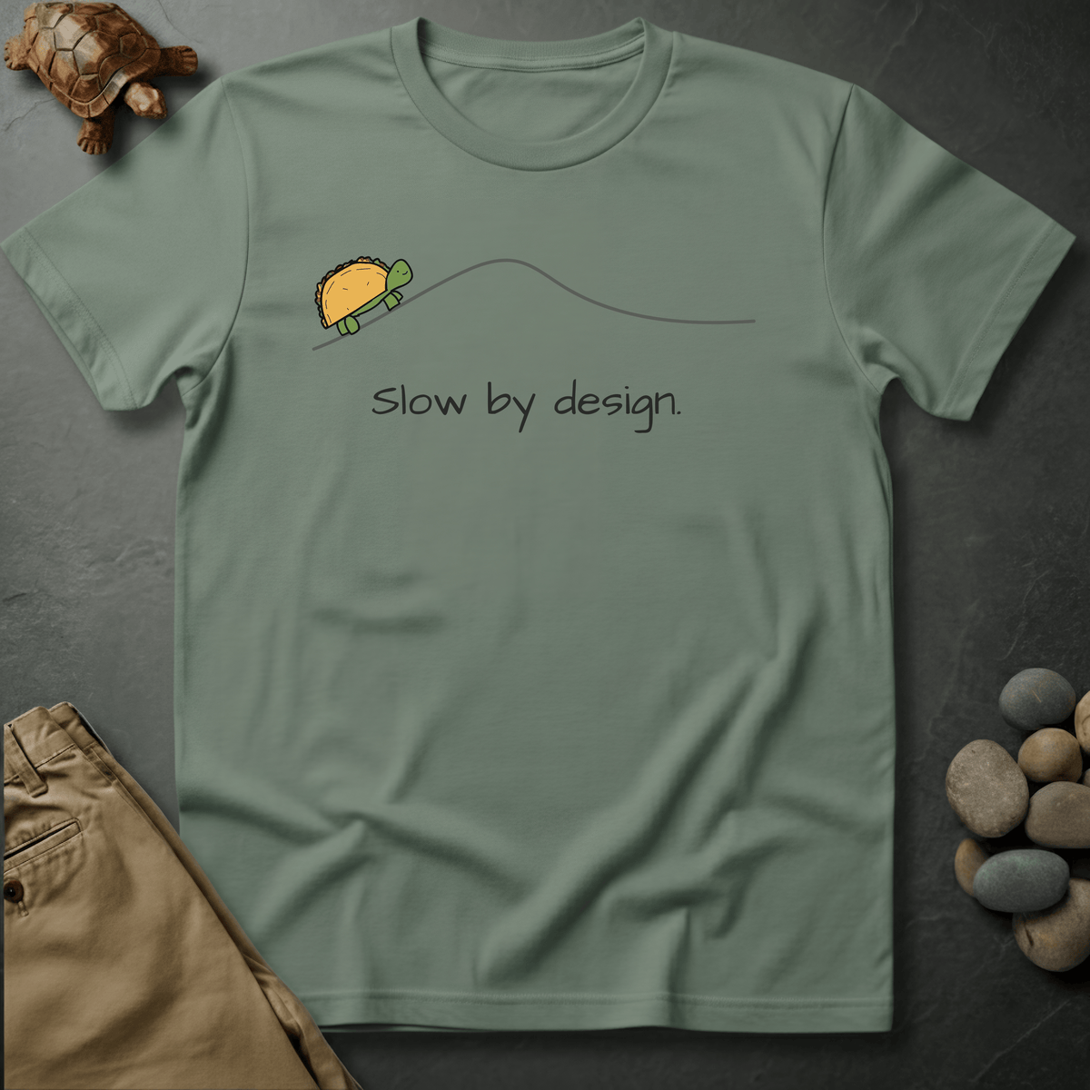 Printify T-Shirt Bay / S Slow by design