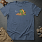 Printify T-Shirt Blue Jean / S Growth, quietly