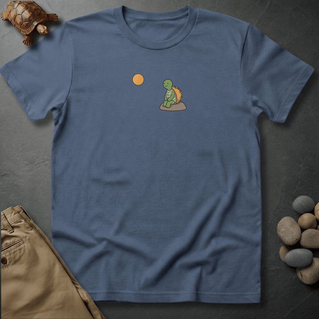 Printify T-Shirt Blue Jean / S No Rush graphic
