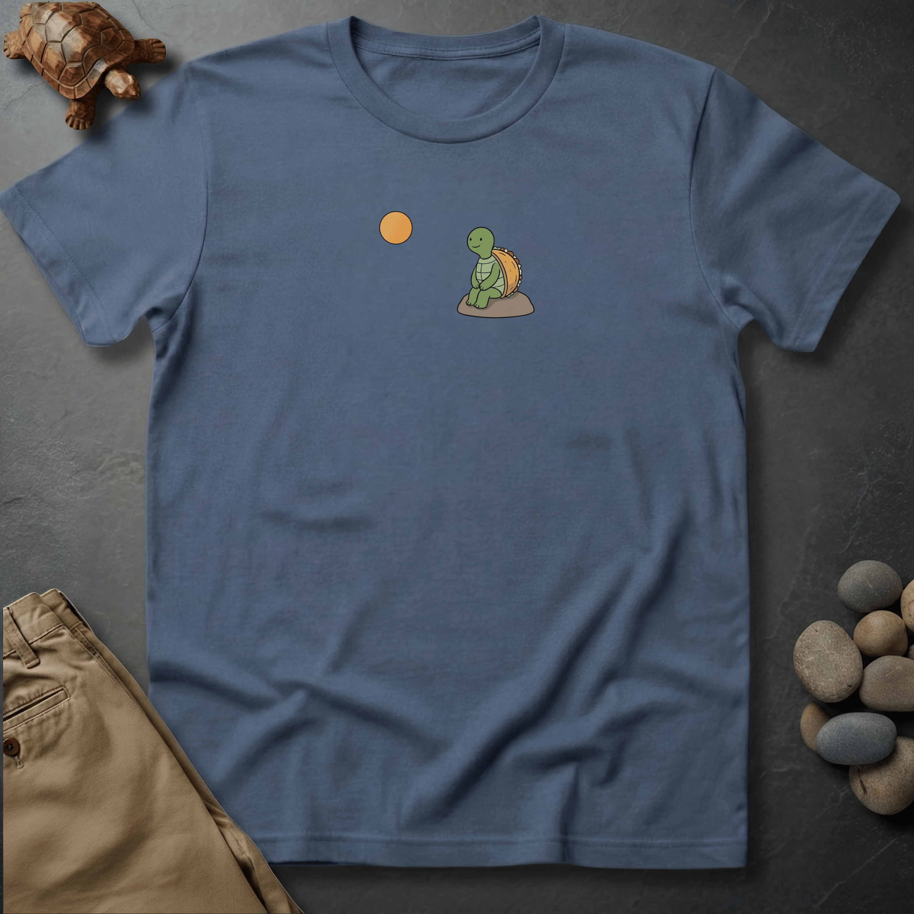 Printify T-Shirt Blue Jean / S No Rush graphic