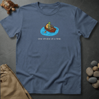 Printify T-Shirt Blue Jean / S One stroke at a time.