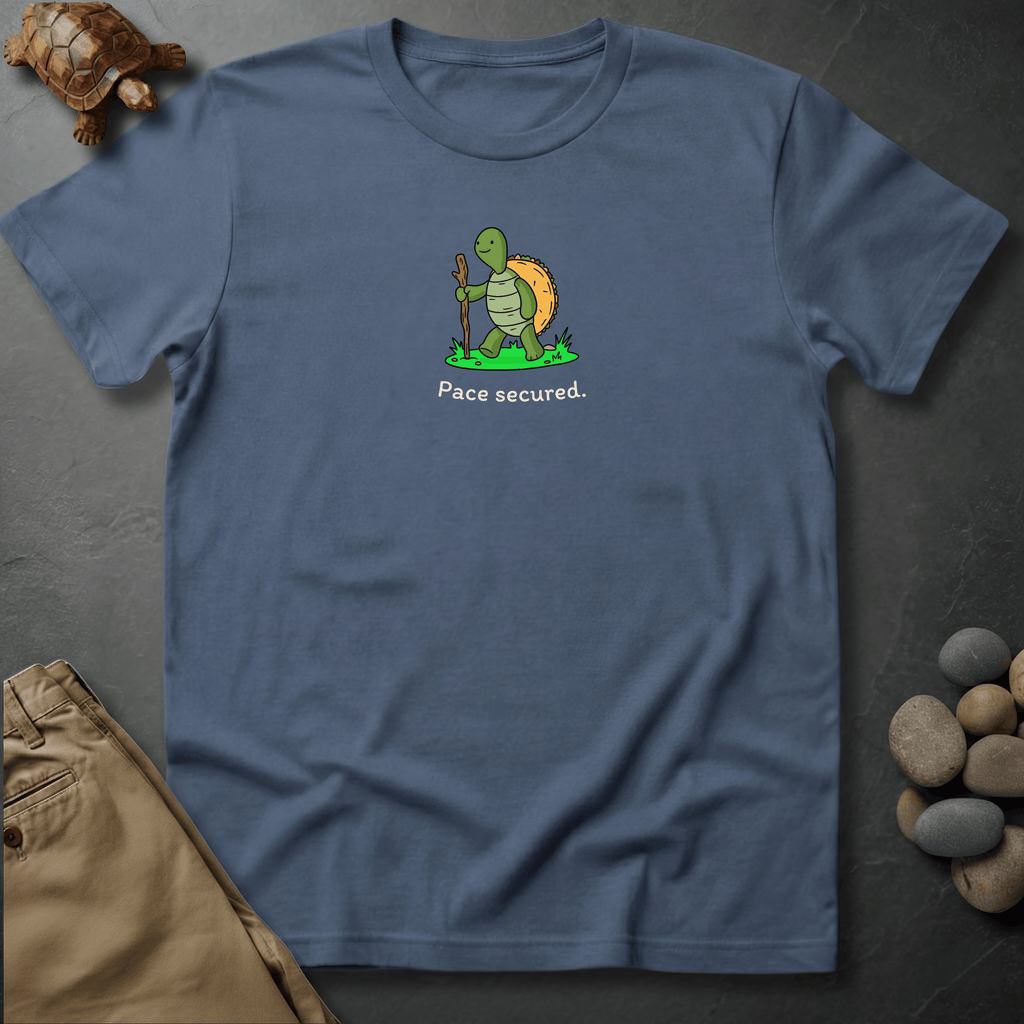 Printify T-Shirt Blue Jean / S Pace secured