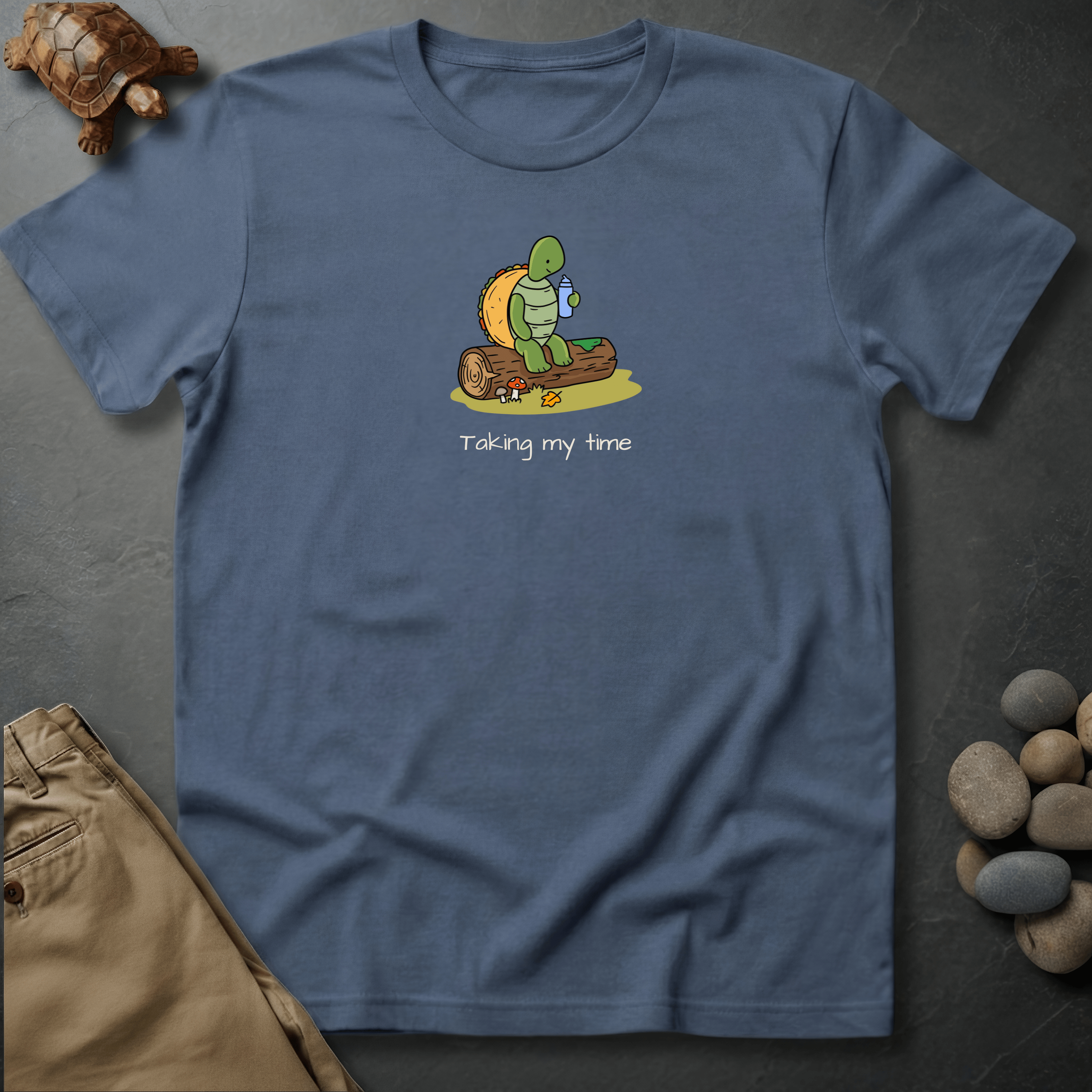 Printify T-Shirt Blue Jean / S Taking my time