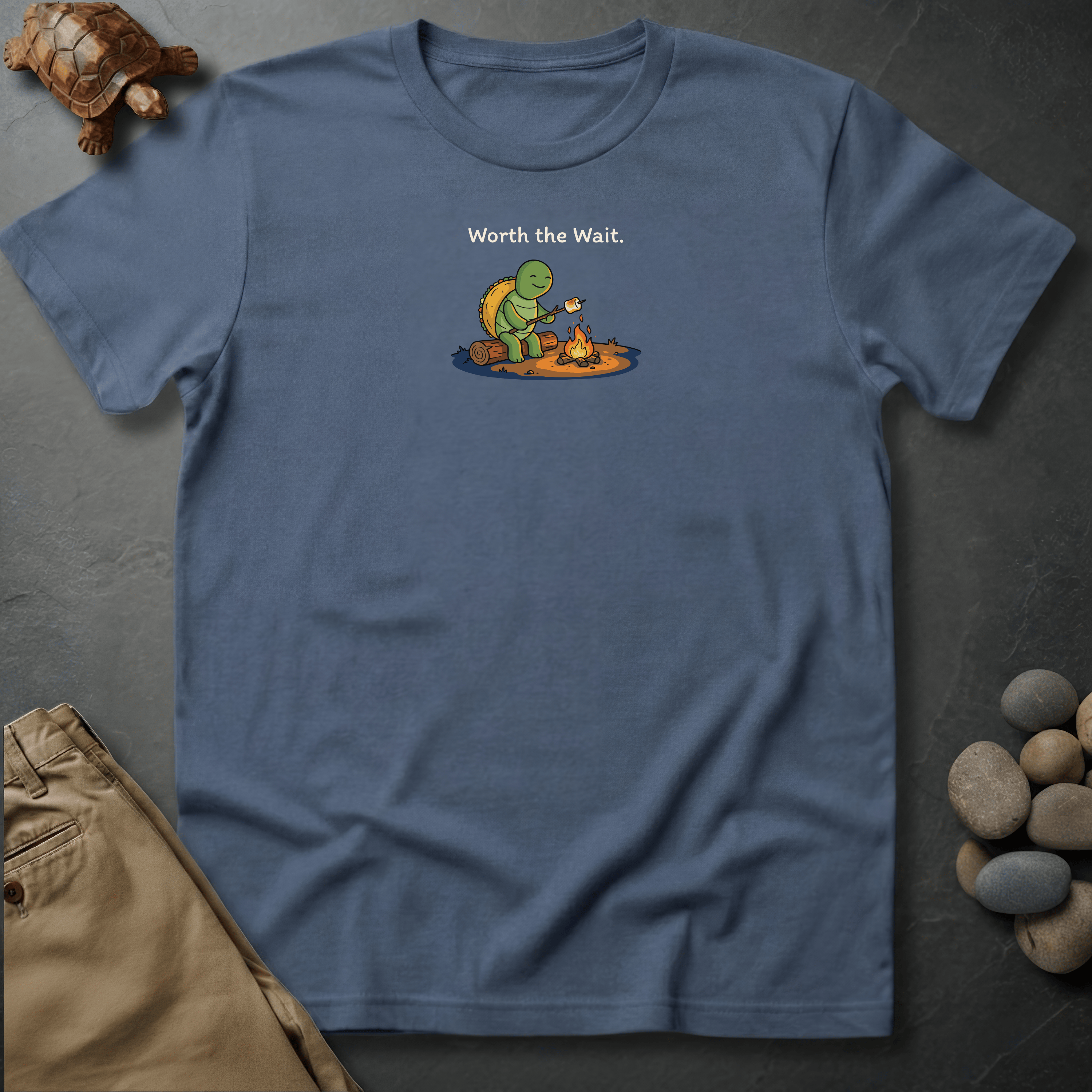 Printify T-Shirt Blue Jean / S Worth the Wait