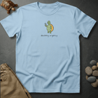 Printify T-Shirt Chambray / S Declining urgency