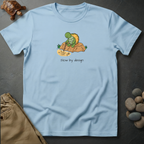 Printify T-Shirt Chambray / S Slow by design