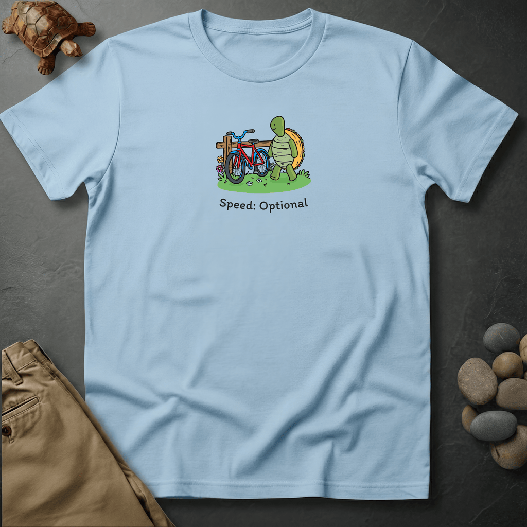 Printify T-Shirt Chambray / S Speed: Optional