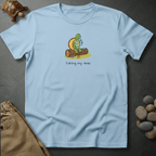 Printify T-Shirt Chambray / S Taking my time