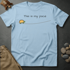 Printify T-Shirt Chambray / S This is my pace
