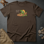 Printify T-Shirt Espresso / S Growth, quietly