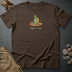 Printify T-Shirt Espresso / S Right on time.