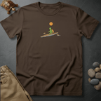 Printify T-Shirt Espresso / S row with the flow graphic