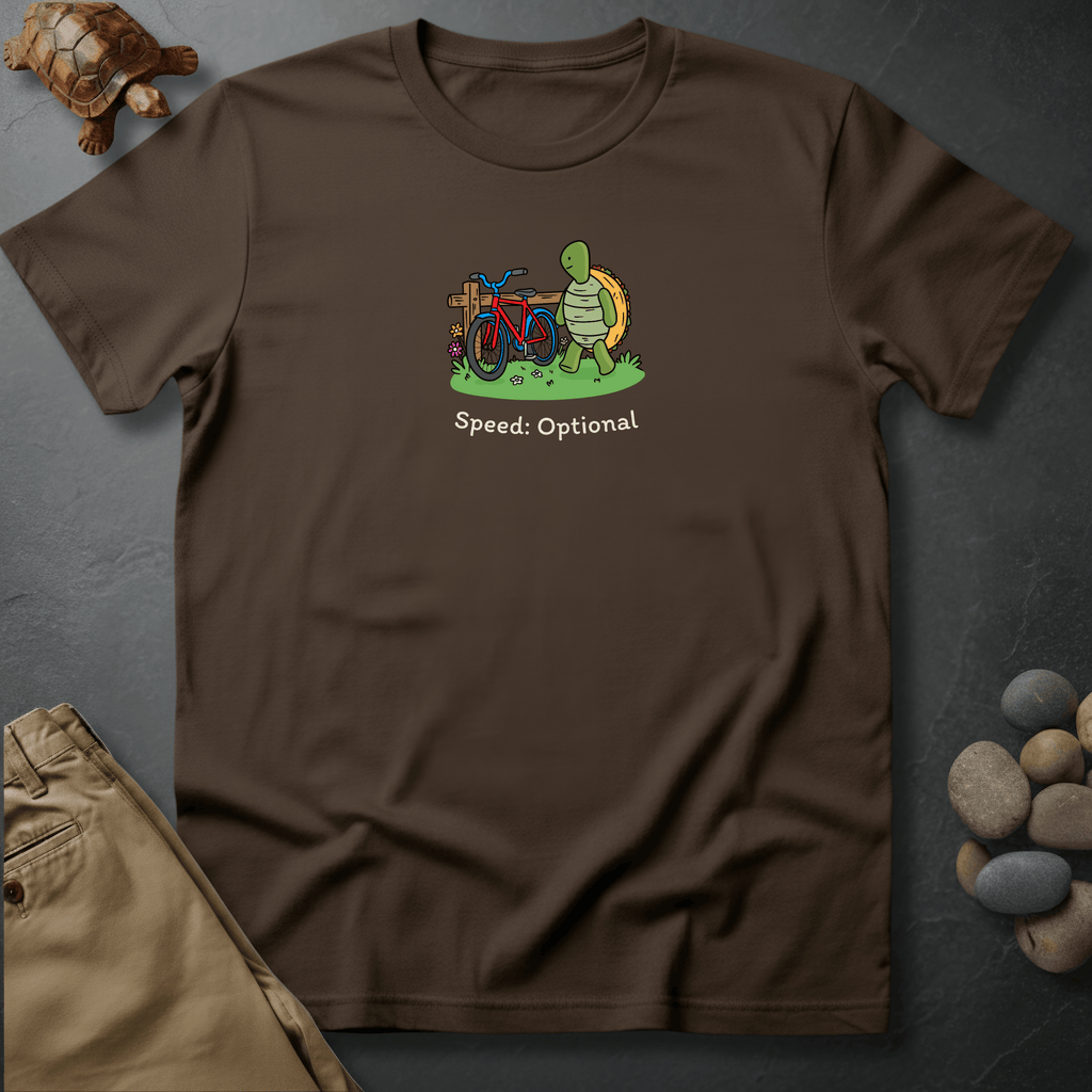 Printify T-Shirt Espresso / S Speed: Optional