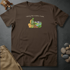 Printify T-Shirt Espresso / S Taking the scenic route.