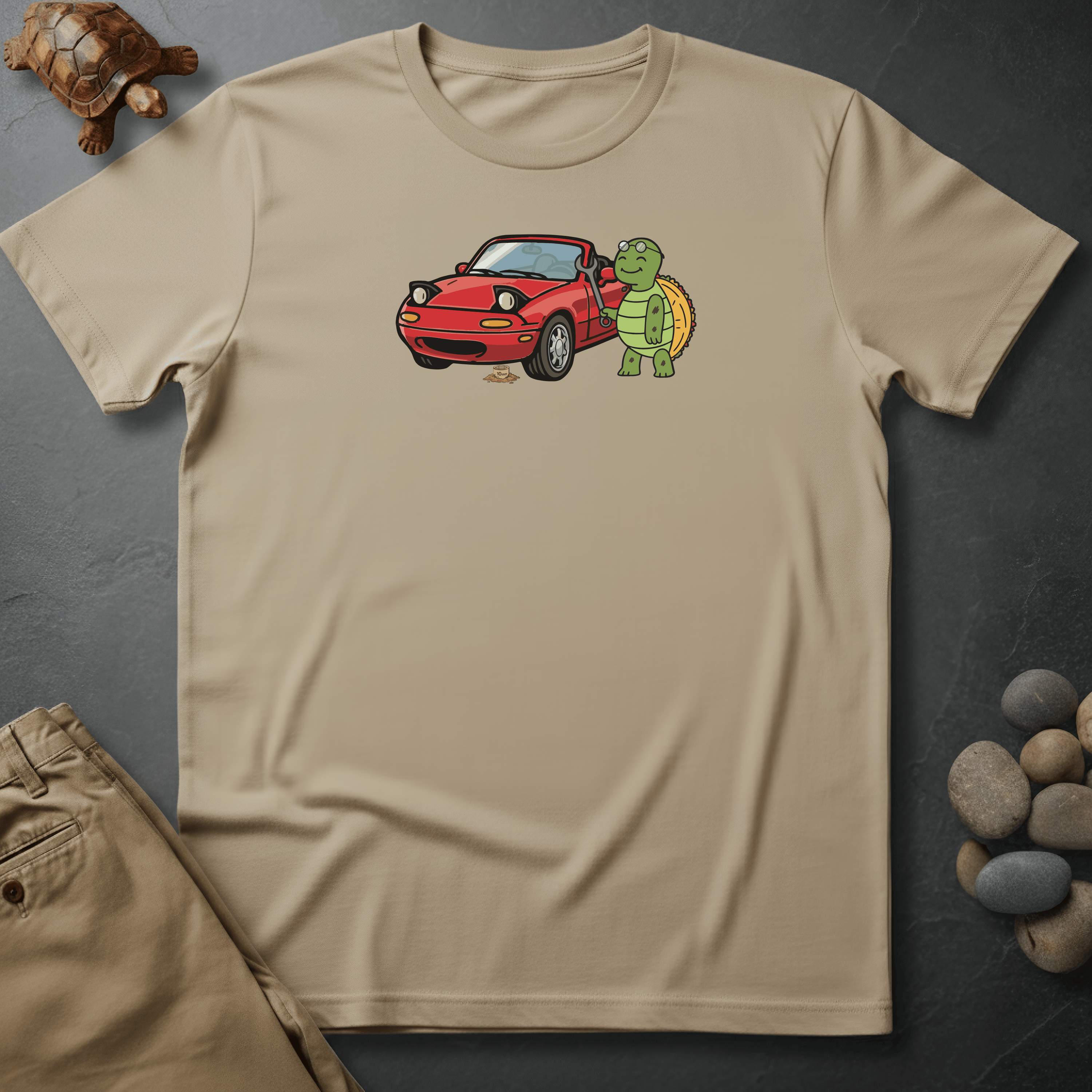 Printify T-Shirt Ivory / S Just one more mod graphic