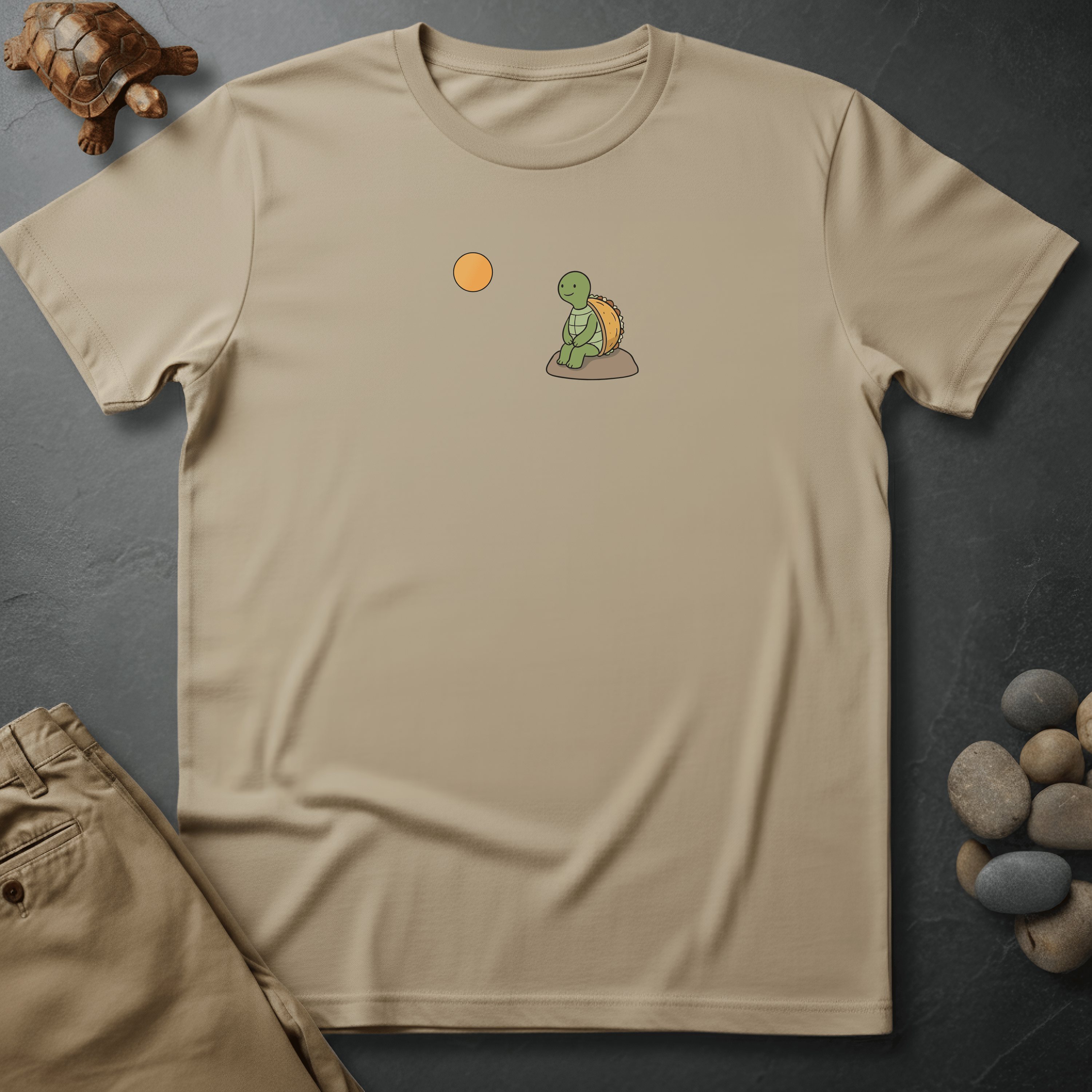 Printify T-Shirt Ivory / S No Rush graphic