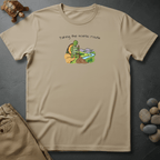Printify T-Shirt Ivory / S Taking the scenic route.