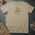 Printify T-Shirt Ivory / S This is my pace.