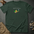 Printify T-Shirt Moss / S Built for Distance