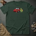 Printify T-Shirt Moss / S Just one more mod graphic