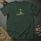 Printify T-Shirt Moss / S row with the flow graphic