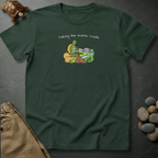 Printify T-Shirt Moss / S Taking the scenic route.